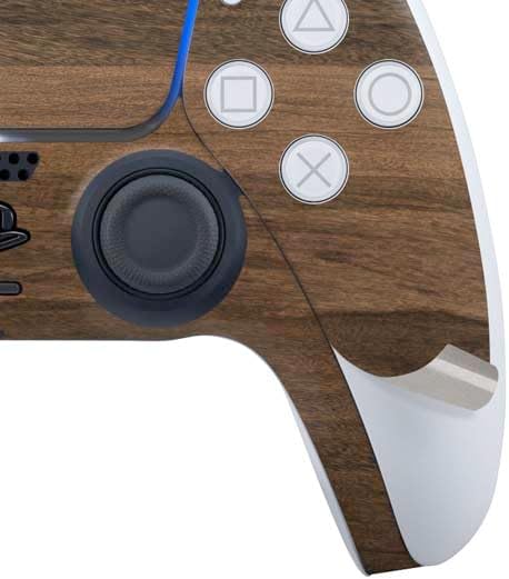 Skinit Decal Gaming Skin Compatible with PS5 Bundle - Kona Wood Design