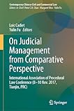 On Judicial Management from Comparative Perspective: International Association of Procedural Law Conference (8-10 Nov. 2017, Tianjin, PRC) (Contemporary Chinese Civil and Commercial Law)