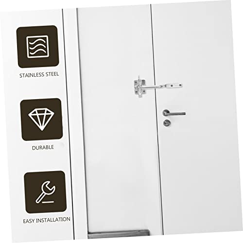 Uonlytech Fence Hinge Heavy Duty Hinges Pocket Door Lock Self Closing Door Hinge Pool Gate Fence Gate Heavy Duty Gate Double Gate Latch Gate Latches For Wooden Gates Pool Gate Latch Silver #TOP7