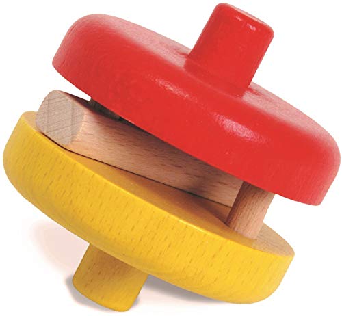 NIC 1635 MB Klapperscheibe rot/gelb