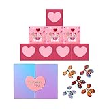 Caja San – para declaraciones de amor, sleek, sobre rojo rebozante, pareja esposas maridos cumpleaños propuesta | Multipurpose Outdoor Indoor Utility