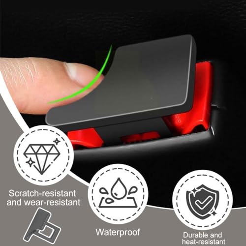 VONJUMA Autozubehör Autozubehör Innenraum Passend Für Die Meisten Autoteile 42×23×35mm 4 Pcs