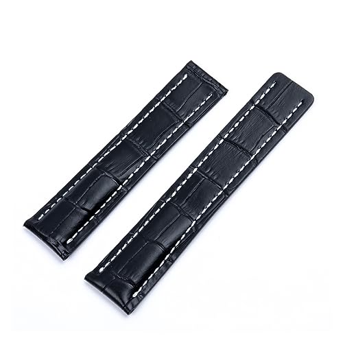 jfhffj uCgOU[vohANZT[ƌ݊̂20/22/24mmvoh(Black Bamboo,24mm,With Silver Buckle)