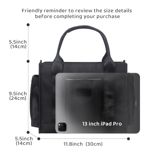 Tote Bag for Women Waterproof Shoulder Bags Stylish Handbag Purse Durable Travel Messenger for Daily Use Work Shopping3