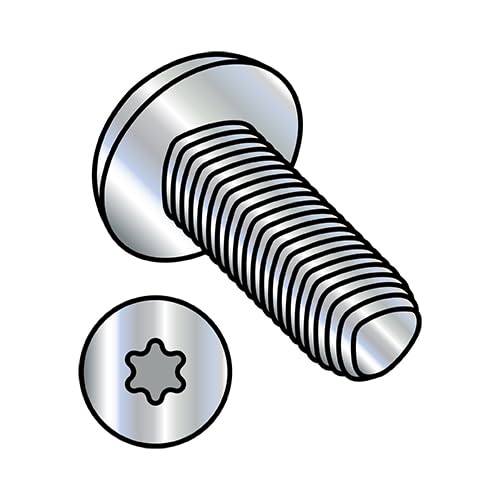 8-32X1/2 6 Lobe Pan Taptite Alternative Thread Rolling Screw Fully Thrd Zinc Bake & Wax - ECS-0808RTP