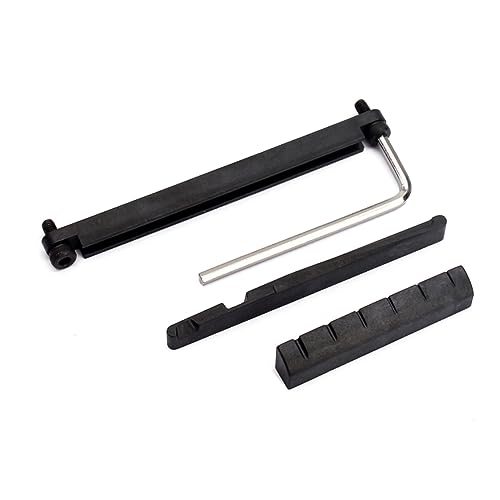 VICASKY Acoustic Guitar Nut Saddle Bridge Lower Nuts for Folk Guitar Repair Maintenance