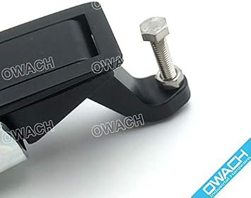 2 Pack Compression Latches (AL-919-1L) Flush Lever Adjustable Grip Range 0.04-0.94, Replace C2-32-25 (with Locking)