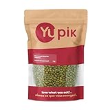 Yupik Dry Roasted Unsalted Edamame Beans, 1kg, High-Protein & Healthy Snack, Gluten-Free, Vegan, Kosher, Source of Fiber. Perfect for Culinary Creations