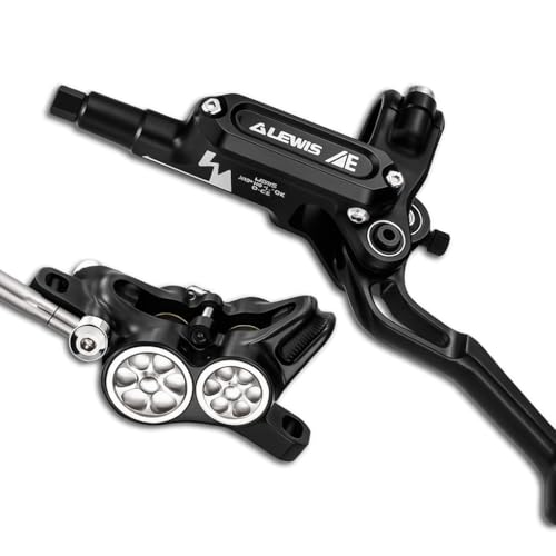Lewis AE 4-Piston Hydraulic Bicycle Disc Brake Kit, Front &