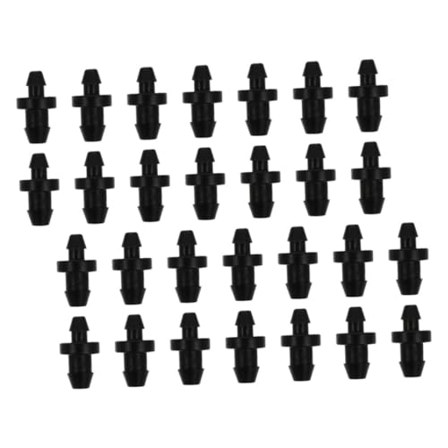 YARNOW Tapones De Plástico Para Riego Por Goteo 1/4 60 Piezas Para Jardinería Doméstica, Accesorios Resistentes y Firmes Para Tubería De Riego Exterior Sin Fugas