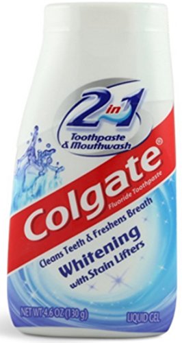 Colgate 2-in-1 Whitening With Stain Lifters Toothpaste 4.60 oz (Pack of 10)
