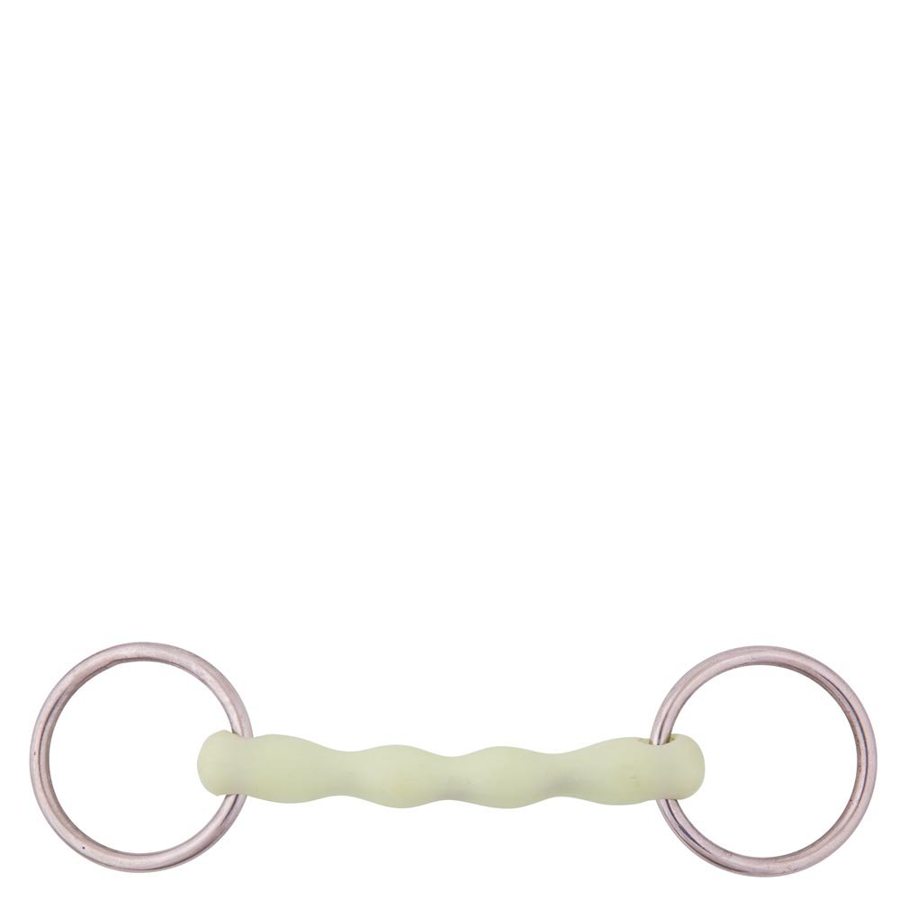BR Mullen Mouth Loose Ring Snaffle Apple Mouth