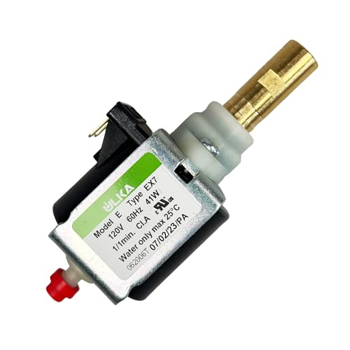 Ulka Vibration Pump EX7 120V, 60Hz, 41W, NSF, Water Pump Compatible with Tuttnauer EZ10 Sterilizer Autoclave - OEM Replacement Part: PUM055-0005