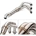 Spare Parts For Yamaha MT-09 FZ-09 Tracer 900 51mm 2015-2020 Motorcycle Exhaust Escape Systems Slip On Front Link Pipe Elbow