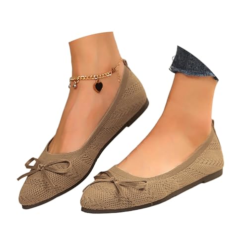 Chaussures basses avec nœud : le mocassin plat ultra confortable