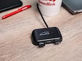 Speedlink SNAPPY EVO 4-portowy koncentrator USB – pasywny koncentrator USB typu C 3.1 Gen 1 z 3× USB typu A i 1× USB typu C do szybkiego transferu danych do 5 Gbit/s, połączenie przez USB C, czarny
