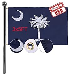 Embroidery South Canrolina 3x5 Flag (Double Sided)