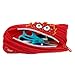 ZIPIT Monster Pencil Case for Kids | Pencil Pouch for School, College and Office | Pencil Bag for Boys & Girls (Red)