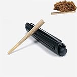 Powstro Manual Cigarette Rolling Machine, 110mm Plastic, Easy Use, DIY Cigarette Maker