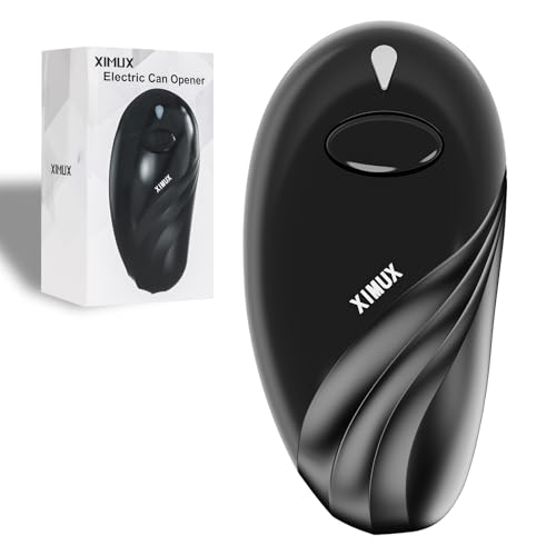 Auto Electric Can Openers for Kitchen for Seniors Automatic Can Opener Hands free for Any Size Can Quality-Engineered Motor Portable Small One Touch Opener Smooth Edge