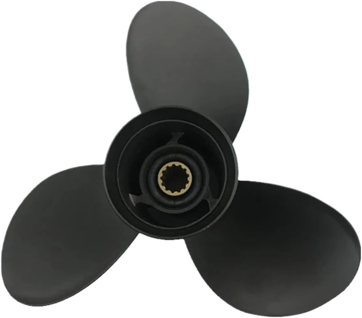 Boat Propeller 11 1/4x15 Compatible with SUZUK Outboard Motor 35HP 40HP 50HP 60HP 65HP Aluminum 13 Tooth Spline Engine Part 58100-88L61-019