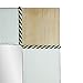 Head West Tea Glass Rectangle Mirror, 25-Inch by 31-Inch