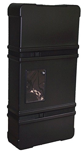 Cases By Source C362012-278 Wheeled Tradeshow Panel Case With Adjustable Nylon Straps, 36" Length, 20" Width, 12" Height, Black #TOP2