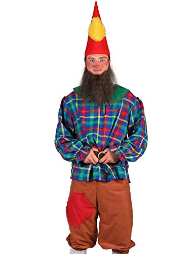 Thetru Herren Kostüm Gartenzwerg Zwerg Kobold Karneval Fasching Gr. M Thetru Herren Kostüm Gartenzwerg Zwerg Kobold Karneval Fasching Gr. M