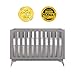 Dream On Me Harper 4-In-1 Convertible Crib In Storm Grey, Greenguard Gold & JPMA Certified, 3 Mattress Height Settings