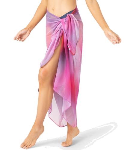 Pareo Roxy Pismo cache-maillot de bain jupe rose - 7