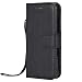 Produktbild Hülle für Galaxy S5 Hülle Handyhülle [Standfunktion] [Kartenfach] Tasche Flip Case Cover Etui Schutzhülle lederhülle klapphülle für Samsung Galaxy S5/G900F - DEKT050515 Schwarz
