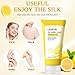 Wenrny Lemon Sparkling Peeling Gel for Face and Body,2 Pcs Lemon Face Scrub Exfoliator-Deep Cleansing,Exfoliation,Moisturizing and Smoothing Skin,Women Body Exfoliating Gel for All Types Skin