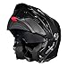 Simpson Journey Bandit Motorcycle Helmet - Black - XL | Off Road Dirt Bike UTV Motocross ATV | Modular Full-Face Flip Up | Clear Pinlock Anti-Fog Visor Shield | DOT ECE Certified (JB2XL)