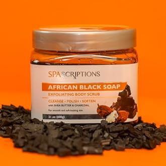 Spascriptions Body Scrubs 21 Oz (21 oz, African Black Soap)