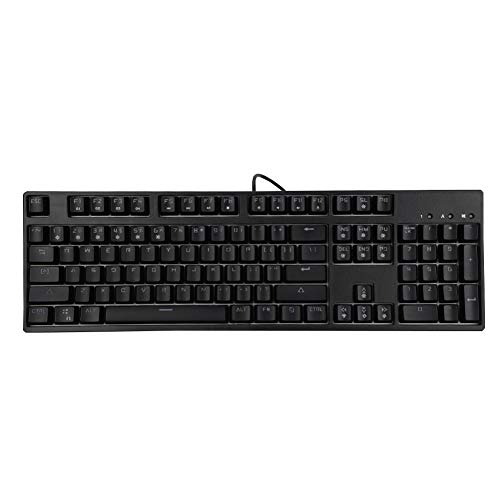 Clavier mécanique avec touches ergonomiques en échelle et rétroéclairage RVB de jeu
