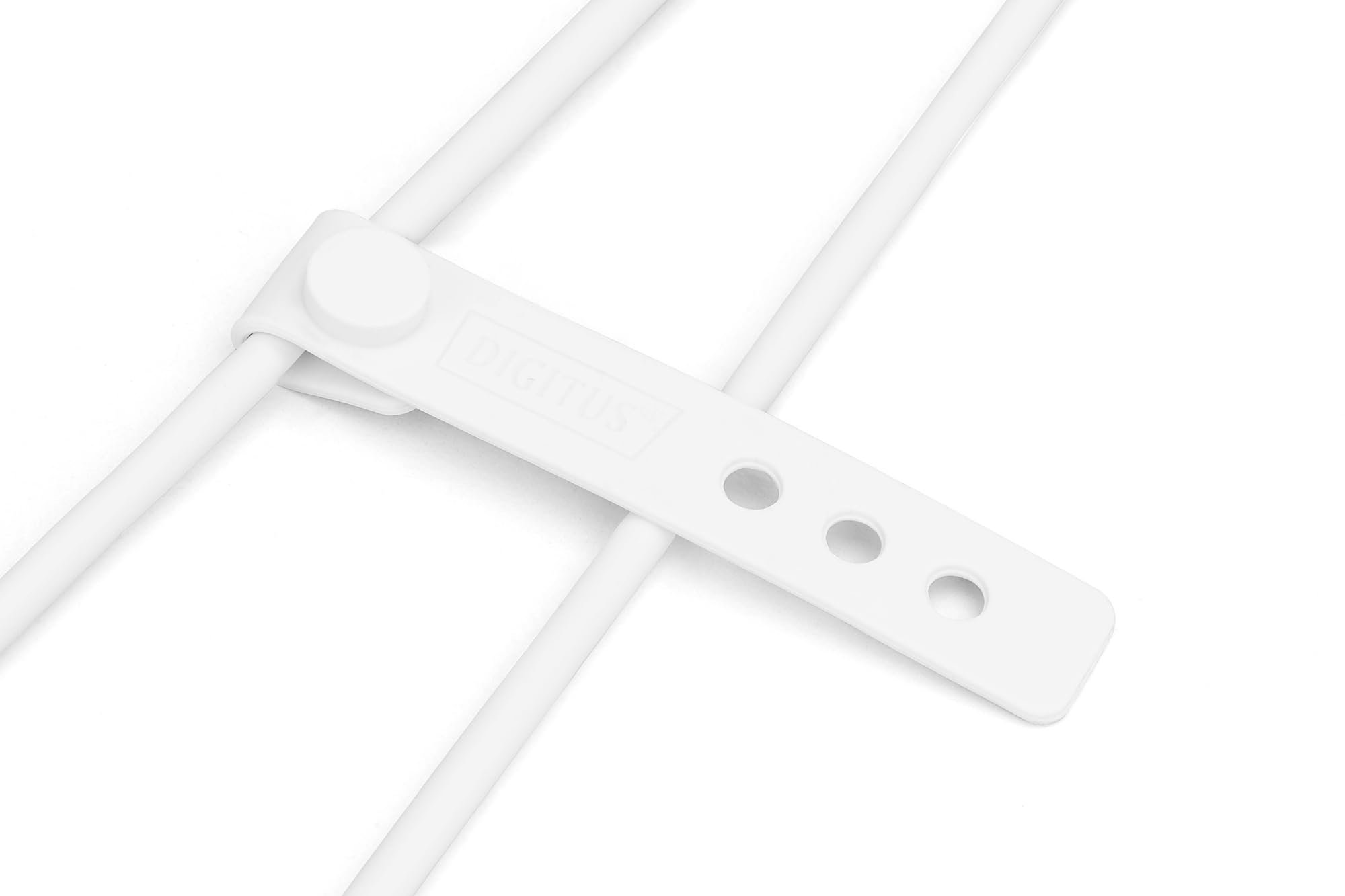 DIGITUS Kabel połączeniowy USB 2.0-1m - USB Typ-C do Typ-C - High-Speed 480 Mbit/s - 60W Power Delivery - elastyczny silikonowy kabel - biały - do iPad, iPhone, smartfonów, tabletów, laptopów