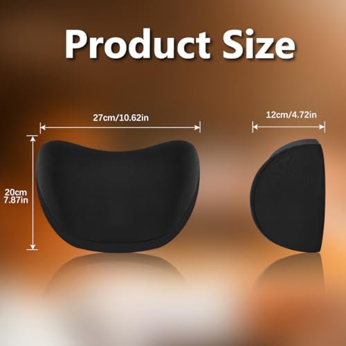 XIOQINE 2Pcs Car Neck Pillow, Ultra Comfortable Neck Pillow for Driving, Soft Car Headrest Pillow Like Clouds, Make Your Driving More Comfortable, Suitable for Driving, Traveling
