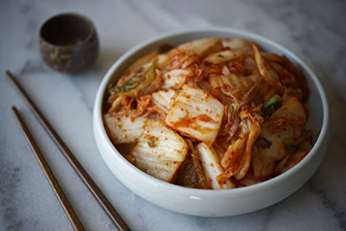 Lucky Foods Seoul Kimchi, (56oz / 3.5 lbs), Authentic Korean Premium Fermented Napa Cabbage Kimchi (ORIGINAL, Made in USA) (Pack of 1) - Thumbnail 3
