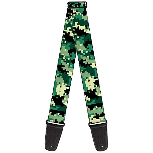 Buckle-Down Guitar Strap Digital Camo 2 Inches Wide by Buckle-Down - Used condition - US$14.73
