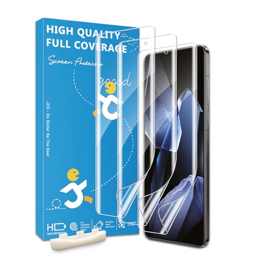 MoShieldwish 3 Pack Screen Protectors for OnePlus 13 Flexible Film Ultrasonic Fingerprint Compatible Full Coverage No Edge Lifting Touch Sensitive