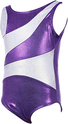 Dancina Girls Leotards Gymnastics Size 6 Gem Purple #TOP2