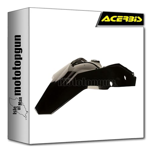 Acerbis side cowling noir anti-casse pour habillage KTM EXC 200 usé