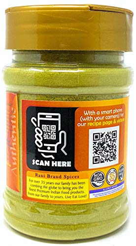 Rani Curry Leaves Powder (Kari Neem Patha) Indian Spice 2.4Oz (70G) Pet Jar ~ All Natural | Vegan | Gluten Friendly | Non-Gmo | Product Of Usa #TOP4