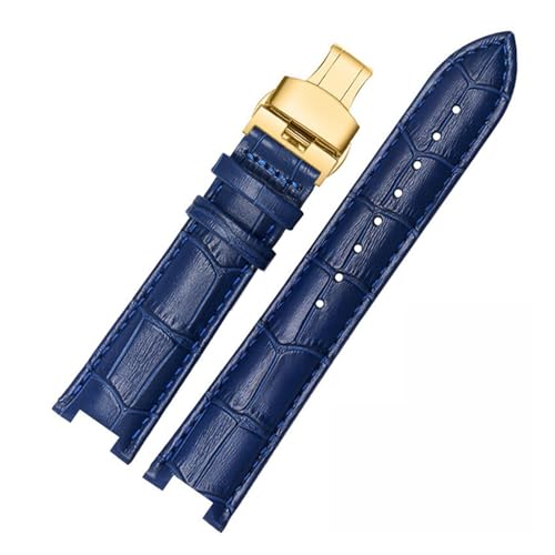 ���v���X�g�o���h�E�H�b�`�X�g���b�v Tissot Tianwang Folli Follie Michael Kors Mk5774 �����Y ���f�B�[�X �m�b�`�E�H�b�`�o���h 16 18mm ���X�g�o���h�ɑΉ�(Darkblue Black,16mm-8m
