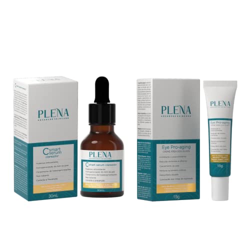 Kit Vitamina C20/ 30ml + Creme área dos olhos/ 15g Plena