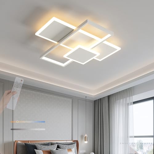 Plafonnier intérieur LED 2700K-6500K dimmable rectangulaire 42cm