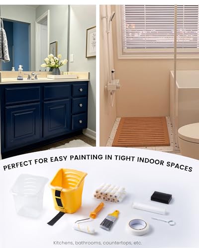 Image of Voomey Paint Bucket Hand Held & Paint Cup Kit for Repairs & Small Projects