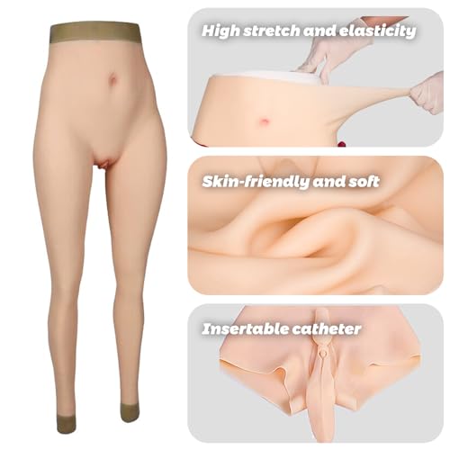 Image of Silicone Panty Silicone Hip Enhancer Trousers Ninth Pants Trousers Butt Lift Underwear Crossdresser