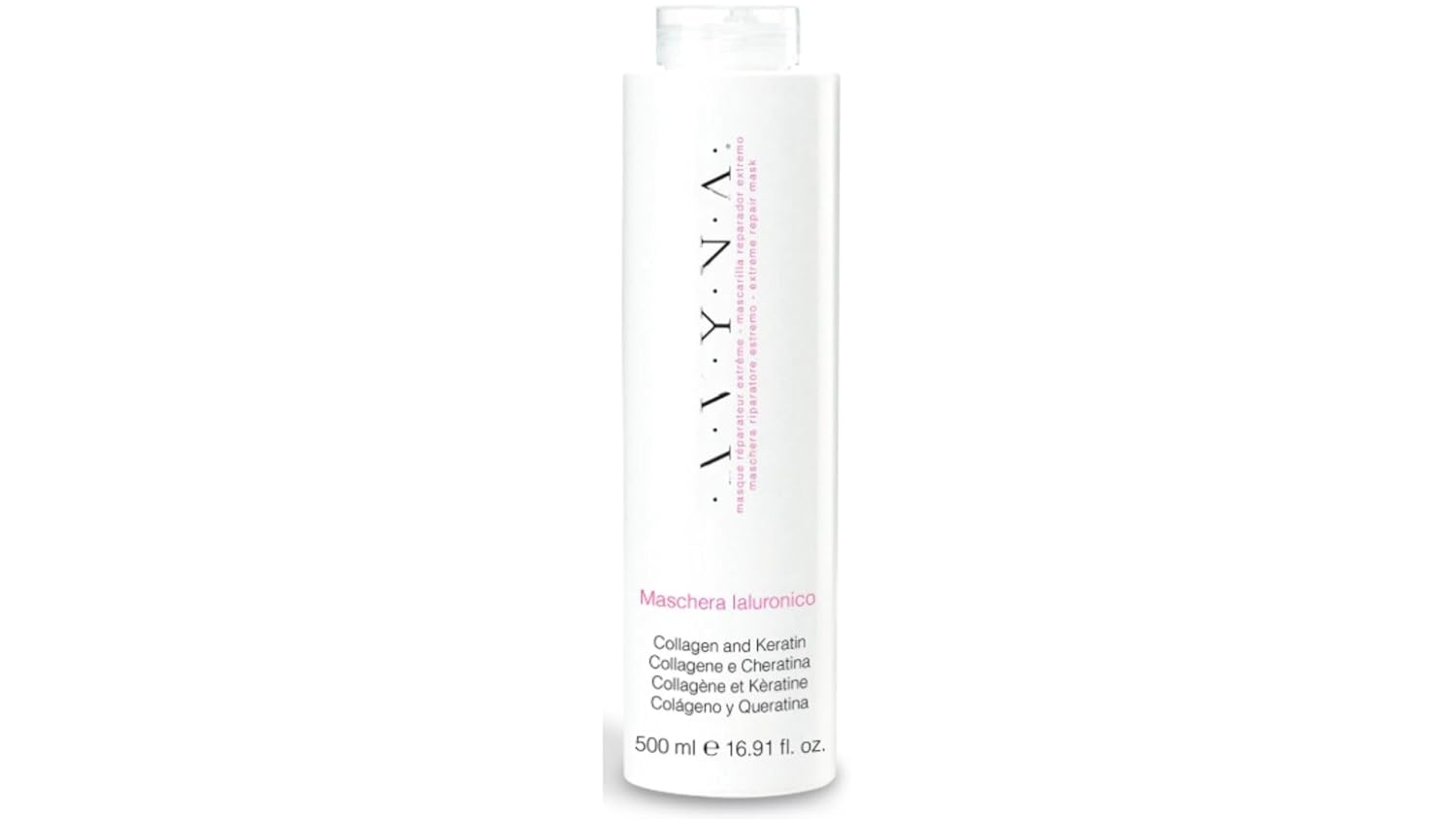 Avynaa Machera Ialuronico Mascarilla (Maschera) with Collagen and Keratin (500 ml)