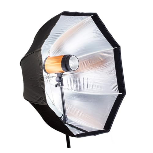 Image of NOLITOY Octagonal Photography Softbox Umbrella Type Photo Light Box with Diffuser, Studio Flash Lighting Modifier for Portrait and Video Shooting, Portable Camera Lighting Equipment